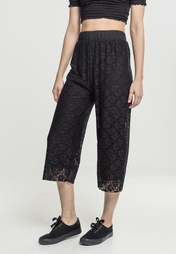 Urban Classics Women's lace Culotte black