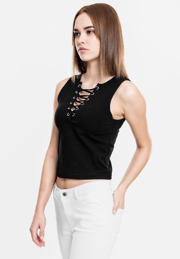 UC Ladies Women's lace top black