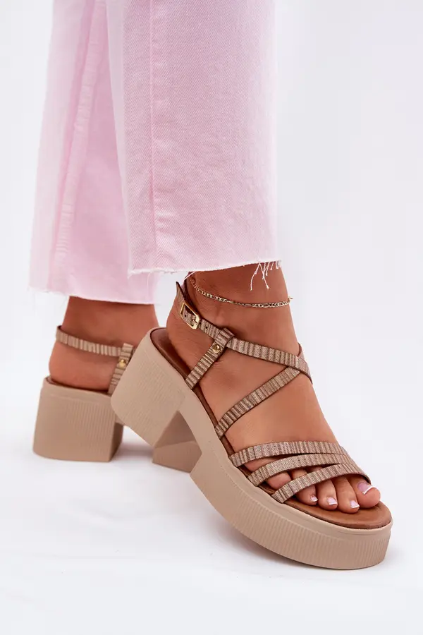 Maciejka Women's leather sandals Maciejka