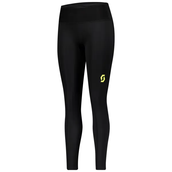 Scott Women's Leggings Scott Full Tight RC Run Black/Yellow