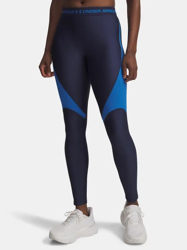 Under Armour Women's leggings Under Armour UA HG Rib Legging-BLU - Women's