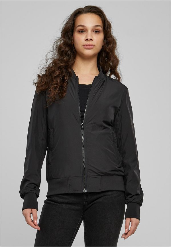 Urban Classics Women's Light Bomber Jacket Black