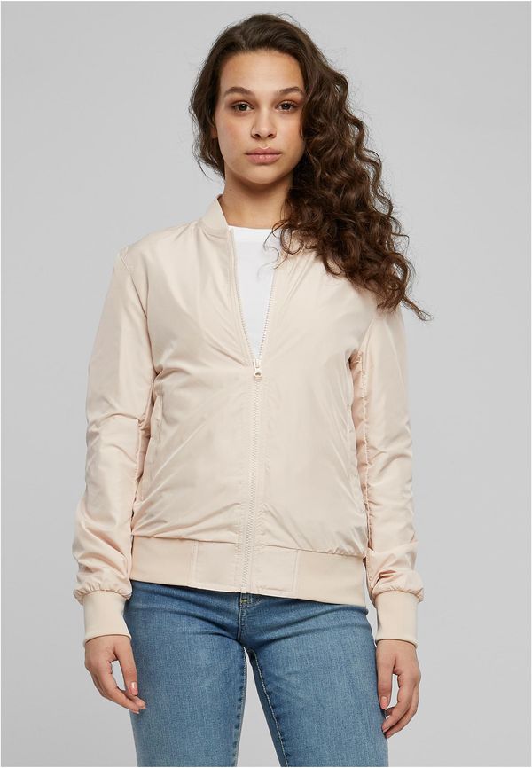 Urban Classics Women's Light Bomber Jacket Light Pink