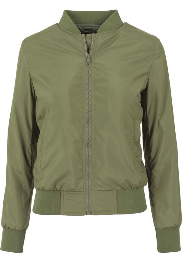 UC Ladies Women's Light Bomber Jacket - Olive