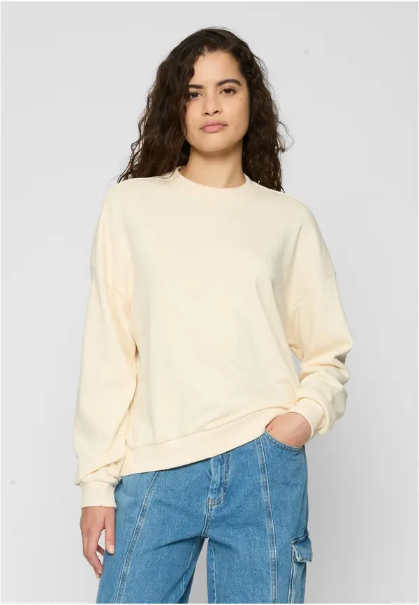 Urban Classics Women's Light Terry sweatshirt - cream