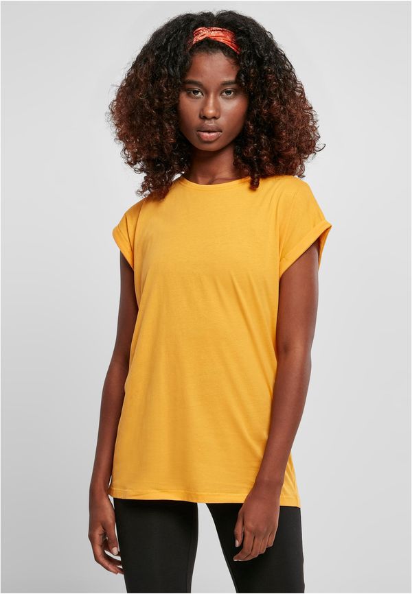 Urban Classics Women's magicmango T-shirt with extended shoulder