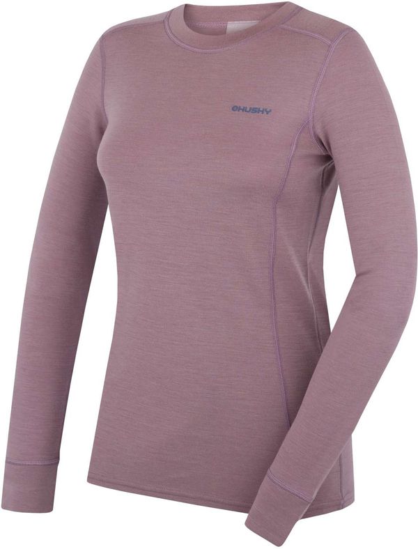 HUSKY Women's merino sweatshirt HUSKY Aron L lt. Fd. Wine