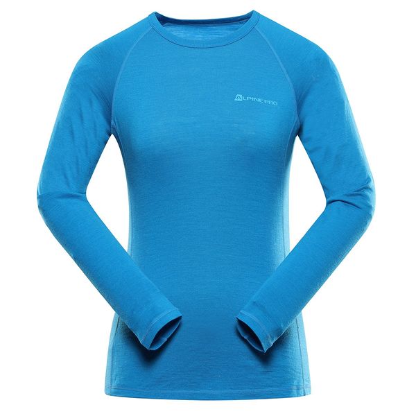 ALPINE PRO Women's merino wool T-shirt ALPINE PRO MERENA methyl