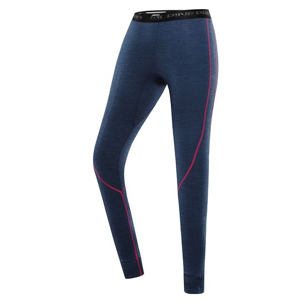 ALPINE PRO Women's merino wool underwear - pants ALPINE PRO SANERA gibraltar sea