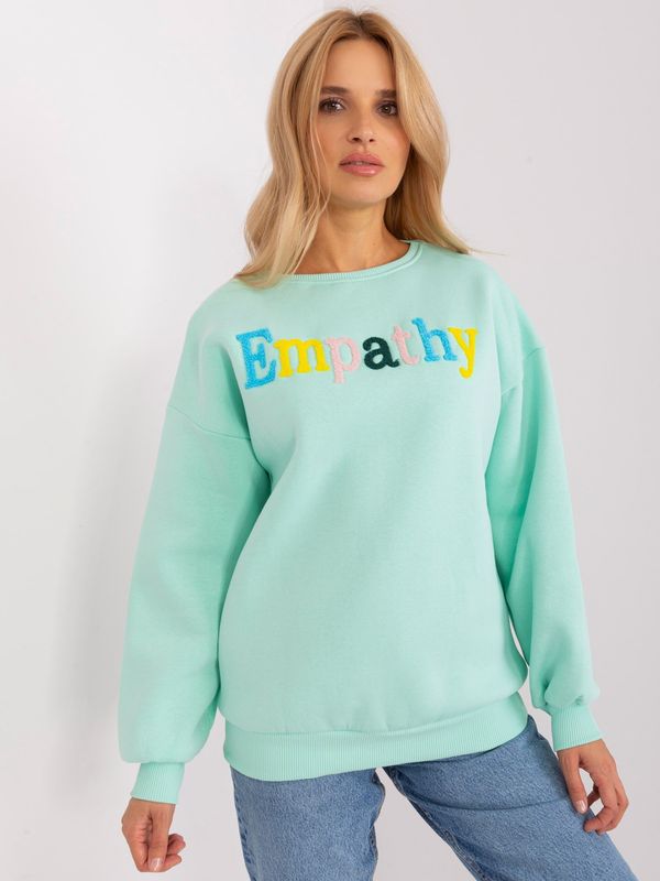 Fashionhunters Women's mint hoodie