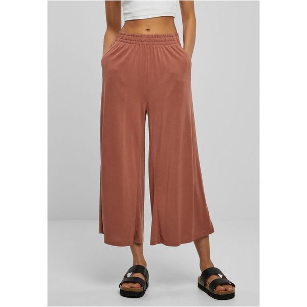 Urban Classics Women's modal Culotte terracotta