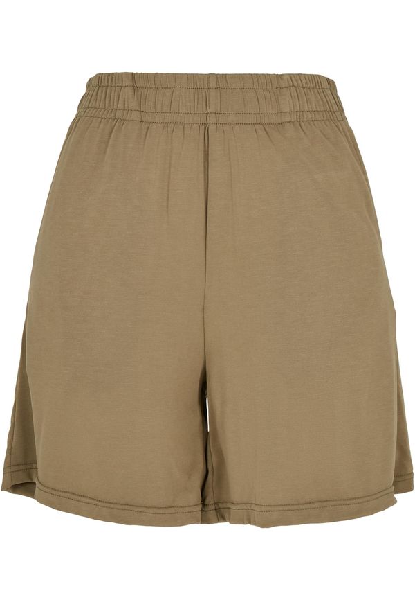 Urban Classics Women's modal shorts in khaki