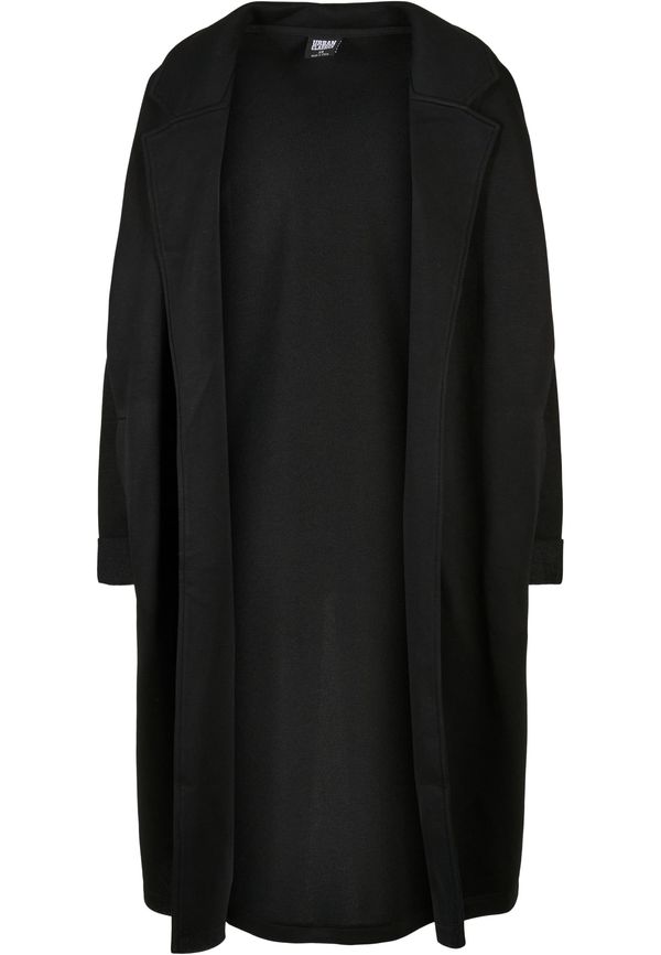 UC Ladies Women's modal terry oversized coat black