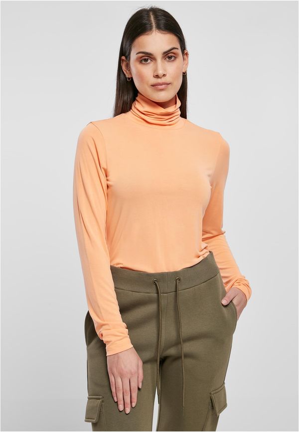 UC Ladies Women's modal turtleneck UC - papaya