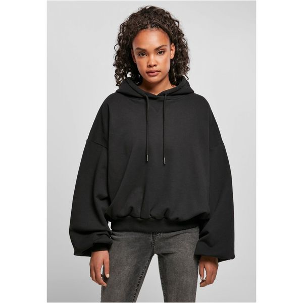 Urban Classics Women's Organic Oversized Terry Hoody Black