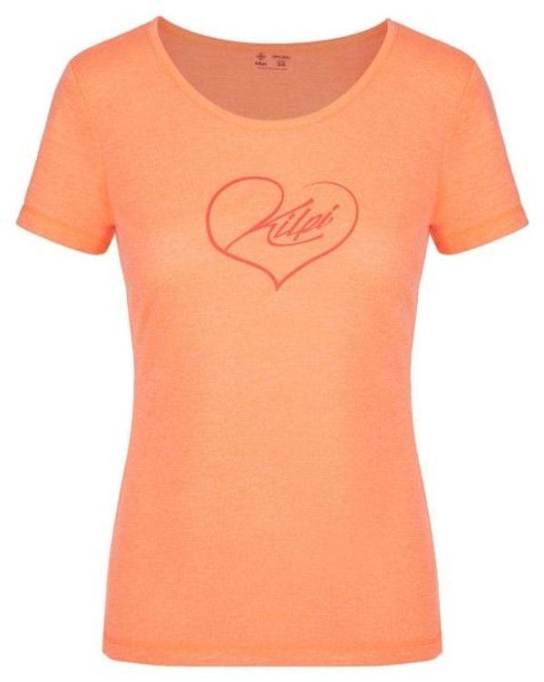 Kilpi Women's outdoor T-shirt KILPI GAROVE-W coral