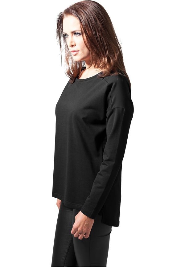 UC Ladies Women's Oversize Chiffon Crew blk/blk