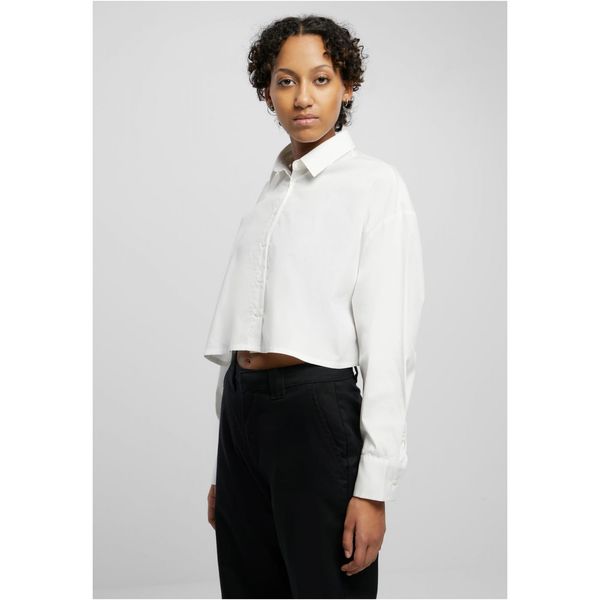 Urban Classics Women's oversized blouse in white