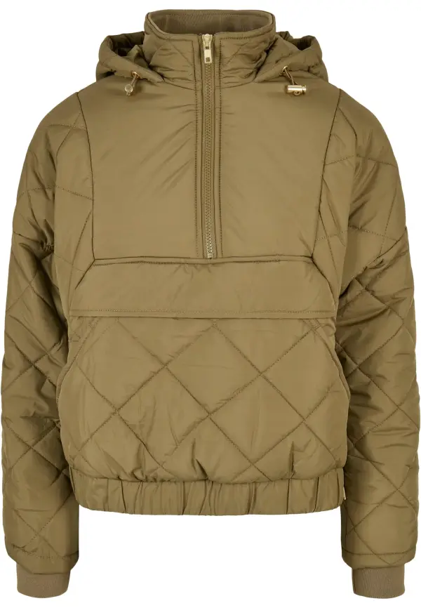 Urban Classics Women's oversized diamond quilted jacket tiniolive