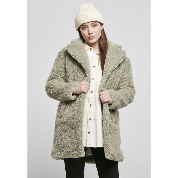 Urban Classics Women's Oversized Sherpa Coat softsalvia