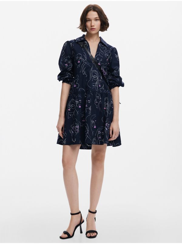 DESIGUAL Women's patterned shirt dress Desigual Louisville - Women