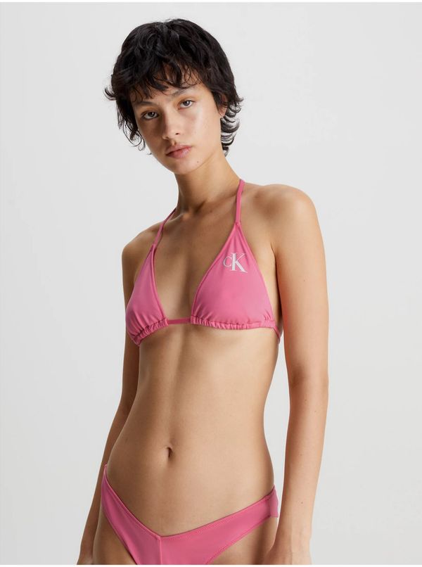 Calvin Klein Women's Pink Bikini Top Calvin Klein Underwear - Women