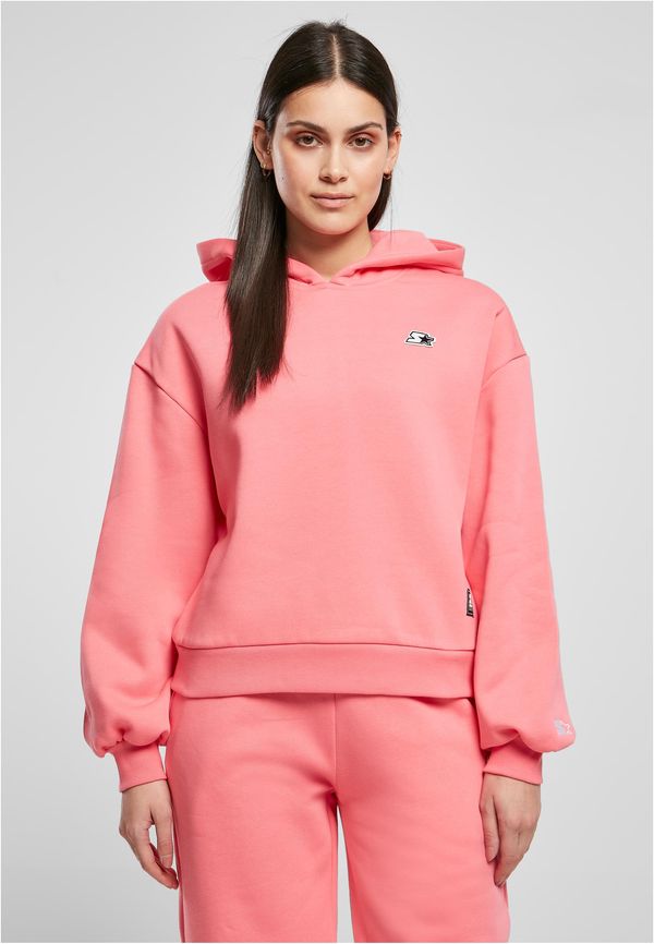 Starter Black Label Women's Pink Grapefruit Hooded Starter Essential Oversized