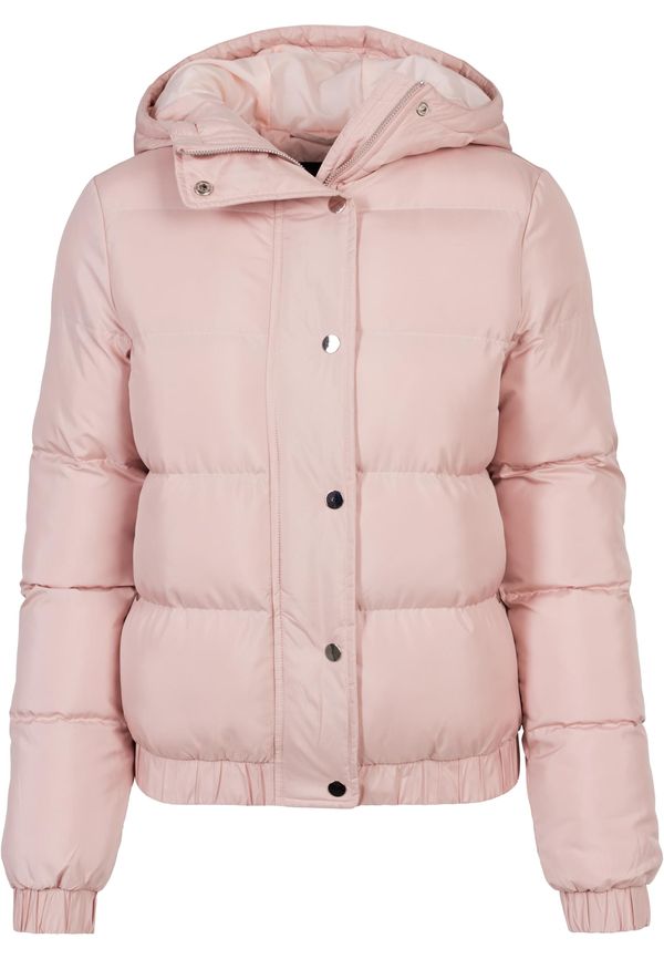 Urban Classics Women's pink hooded jacket