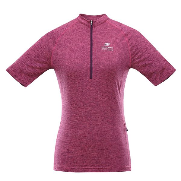 ALPINE PRO Women's quick-drying cycling T-shirt ALPINE PRO LATTERA wood violet