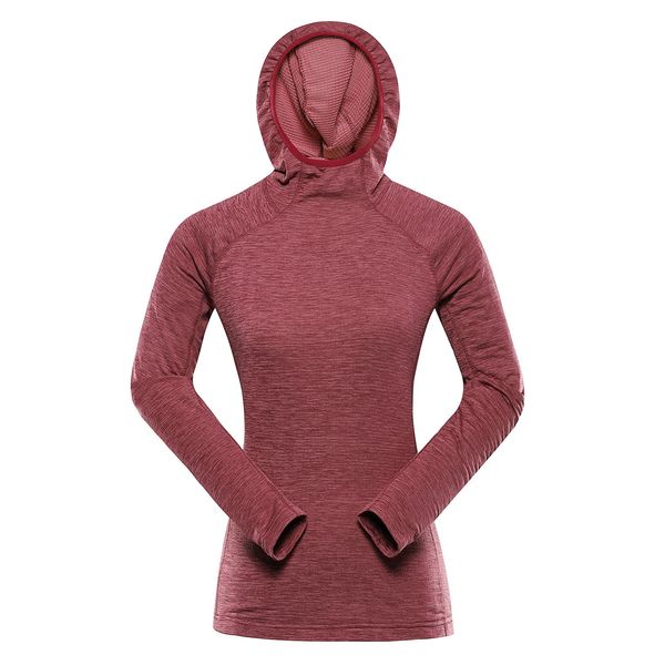 ALPINE PRO Women's quick-drying sweatshirt ALPINE PRO ROLTA anemone