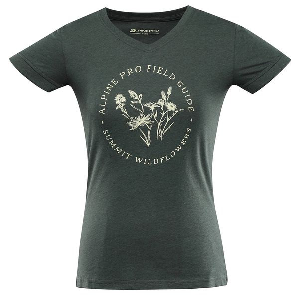 ALPINE PRO Women's quick-drying T-shirt ALPINE PRO NEGA myrtle variant pa