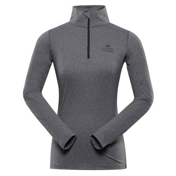 ALPINE PRO Women's quick-drying T-shirt ALPINE PRO STANSA dk.true gray