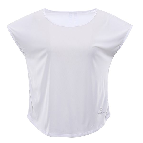 ALPINE PRO Women's quick-drying top ALPINE PRO BREATHA white