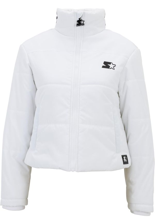 Starter Black Label Women's quilted jacket Starter Logo white