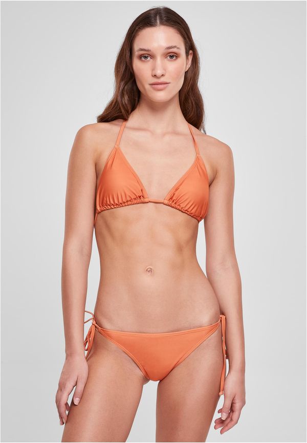 UC Ladies Women's recycled triangle bikini vintageorange