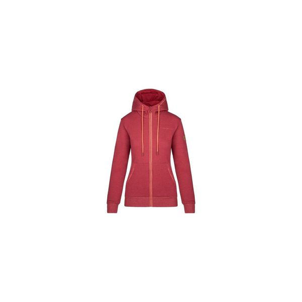 Kilpi Women's red zip-up hoodie Kilpi ERRY-W