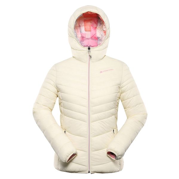 ALPINE PRO Women's reversible jacket hi-therm ALPINE PRO EROMA creme variant pc