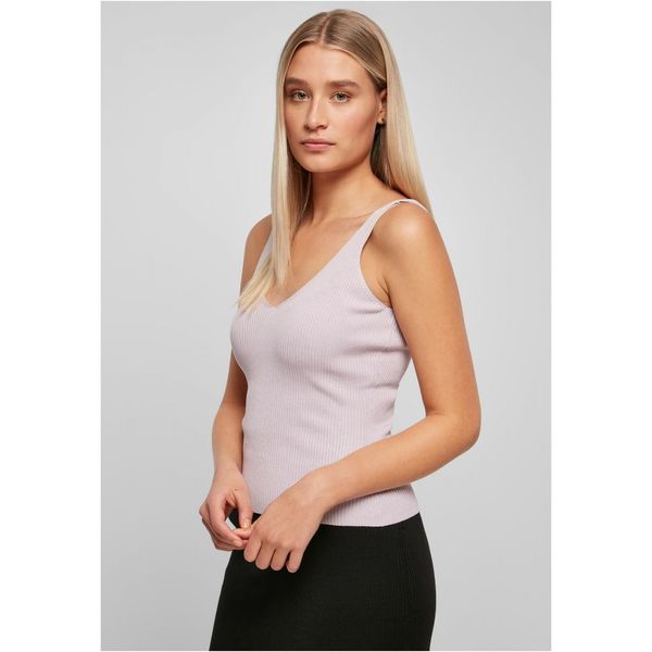 UC Ladies Women's ribbed softlilac knit