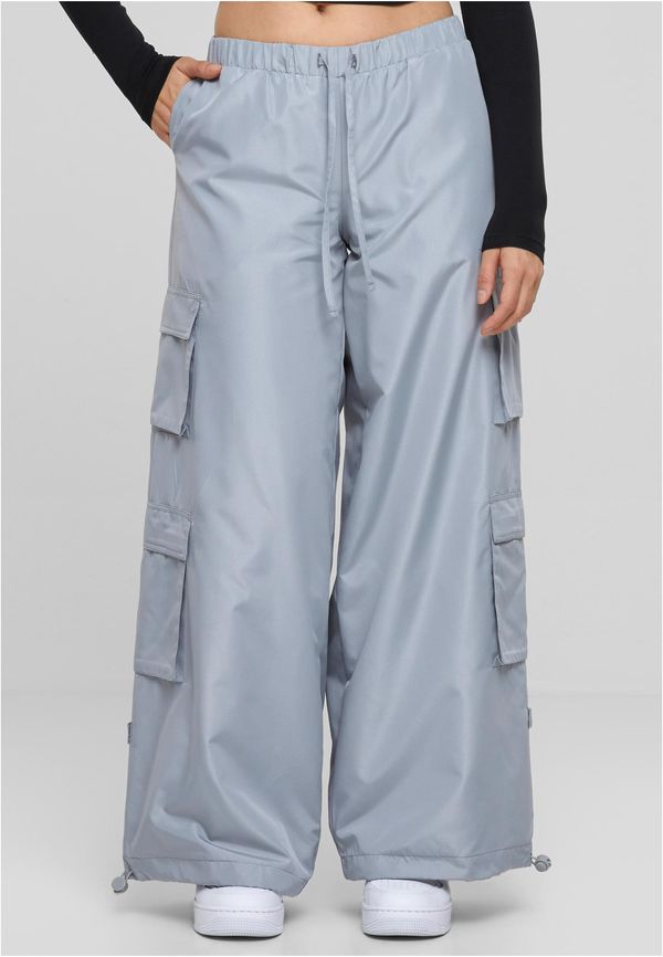 Urban Classics Women's Ripstop Double Cargo pants gray