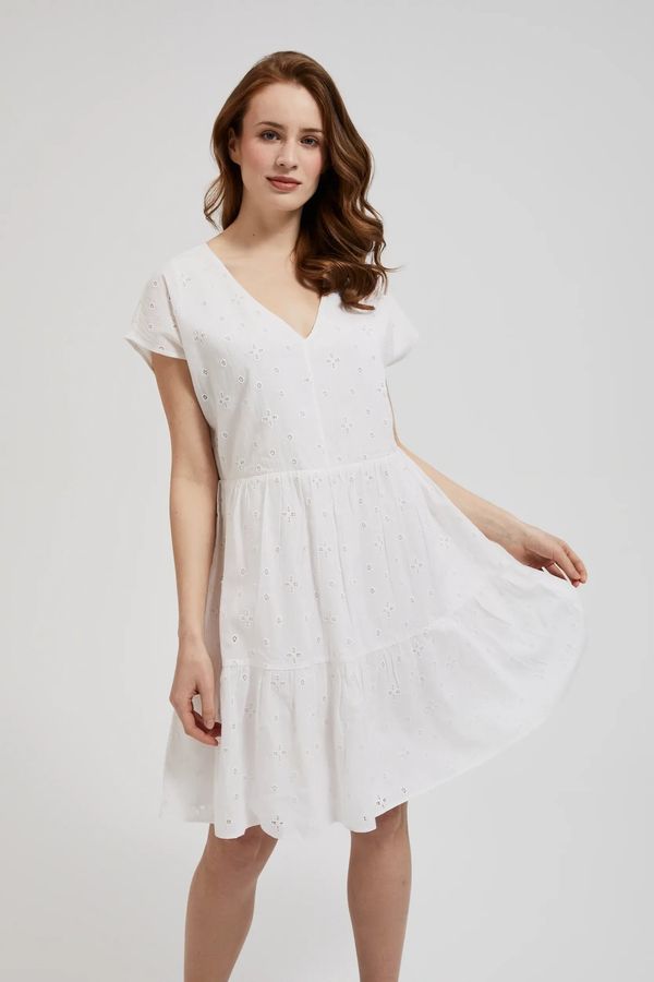 Moodo Women's romantic dress MOODO - white