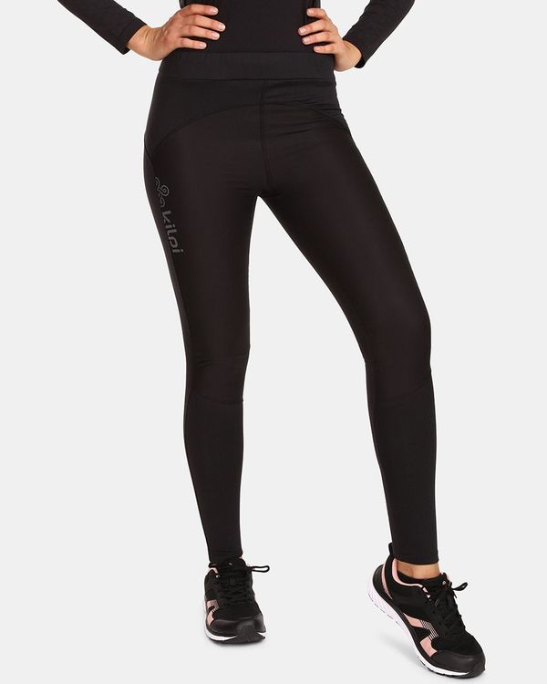 Kilpi Women's running leggings KILPI KARANG-W Black