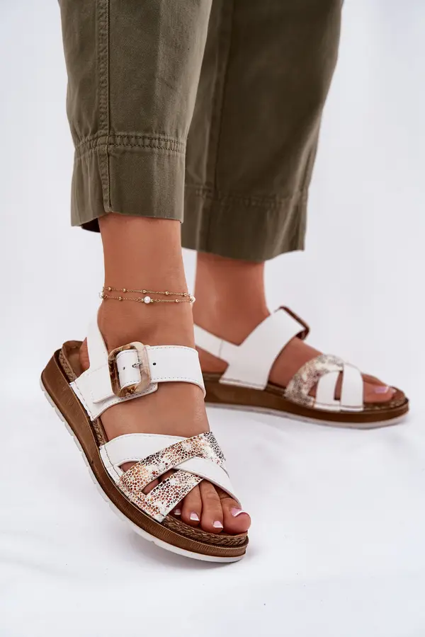 Inblu Women's Sandals With Buckle Inblu