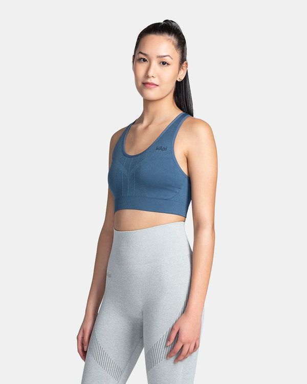 Kilpi Women's seamless sports bra Kilpi WINIE-W Dark blue