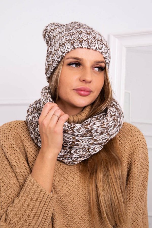 Kesi Women's set Flawia K269 beige + brown