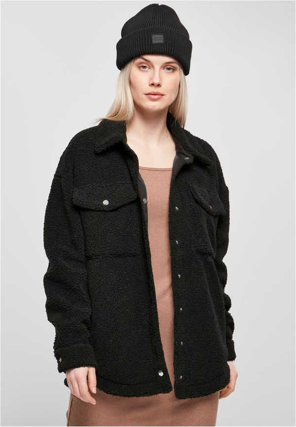 Urban Classics Women's Sherpa black shirt