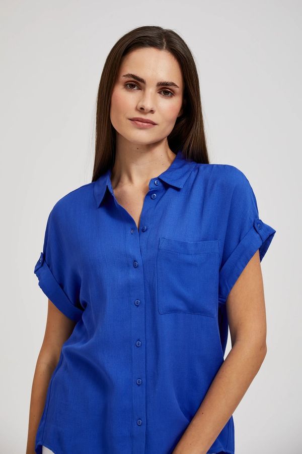 Moodo Women's shirt MOODO - blue