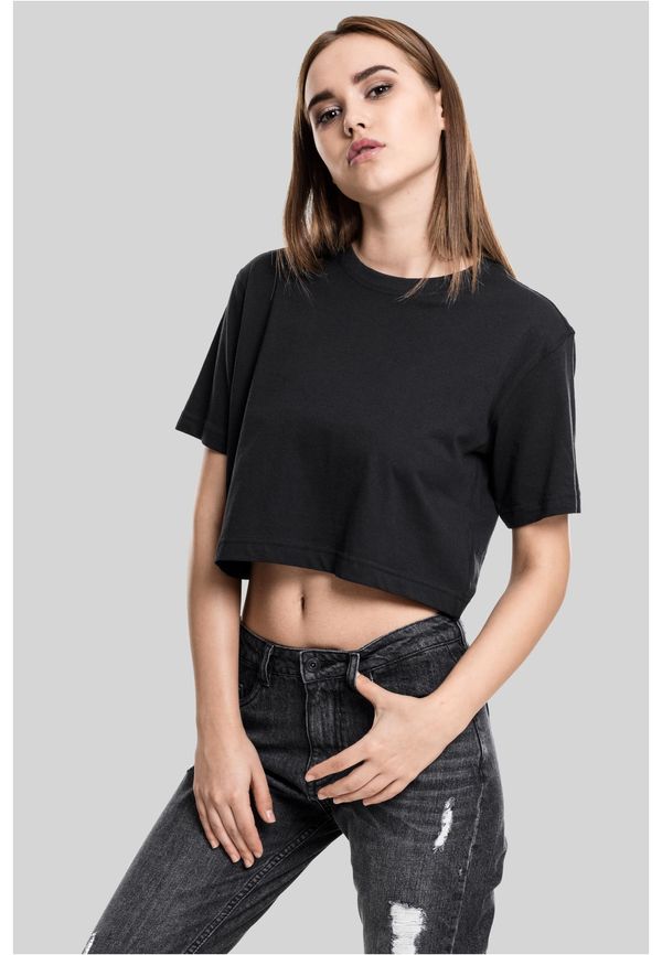 Urban Classics Women's short oversized T-shirt in black color
