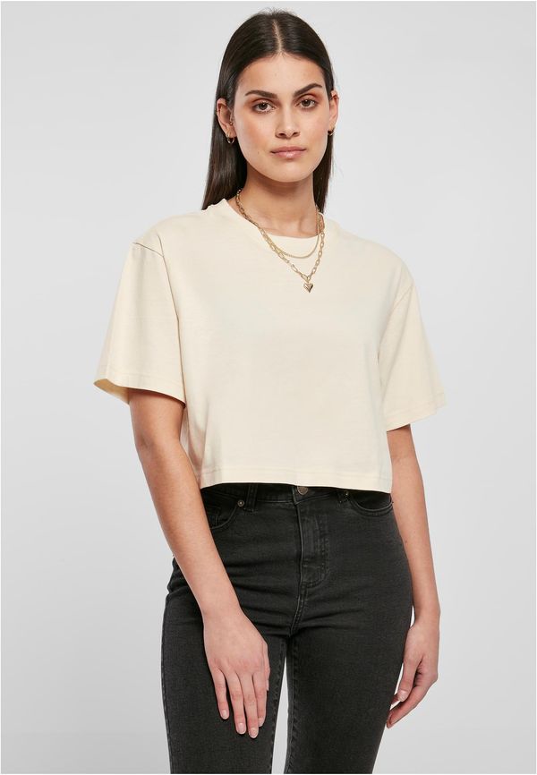 Urban Classics Women's short oversized t-shirt whitesand