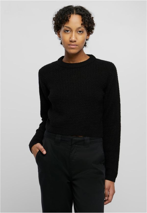UC Ladies Women's short sweater UC - black
