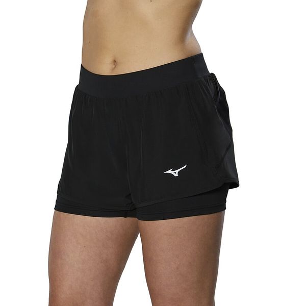 Mizuno Women's shorts Mizuno ER 2in1 Short Black